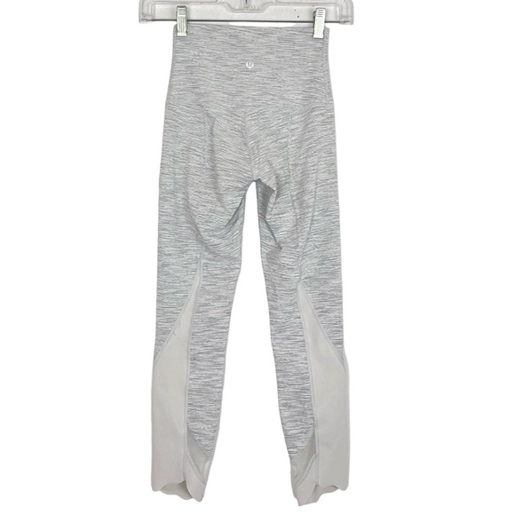 Lululemon Wunder Under Leggings Womens Size 2 XS Scalloped Hem High-Rise Crop - Picture 2 of 13